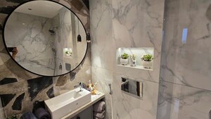 Kitchen in 2 BHK Apartment at Hubtown Celeste, Worli – for Sale