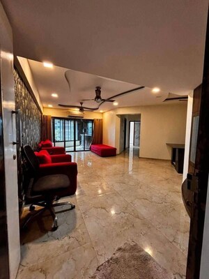Living Room in 2 BHK Apartment at Maharaja Retreat CHS, Goregaon East – for Rent