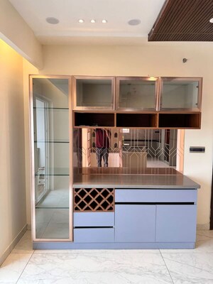 Kitchen in 3 BHK Apartment at Sumadhura Olumpus, Nanakramguda – for Rent
