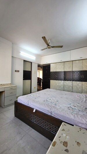 Bedroom in 3 BHK Apartment at Royal Classic Co Op Society, Andheri West – for Rent