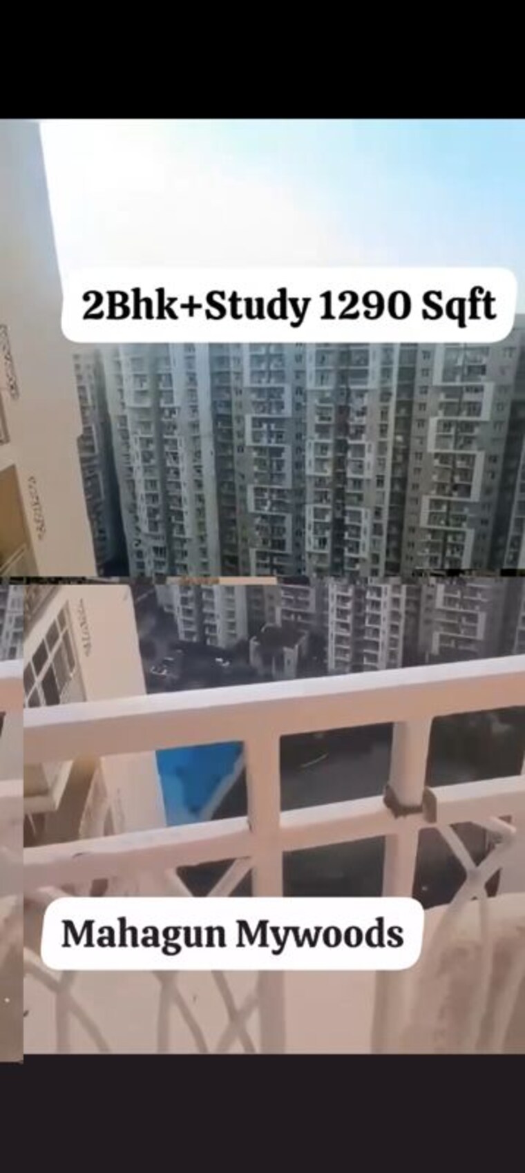 Exterior View, mahagun-my-woods  1290 Sq.Ft. Apartment In Sector 16c Greater Noida Greater Noida 10645095