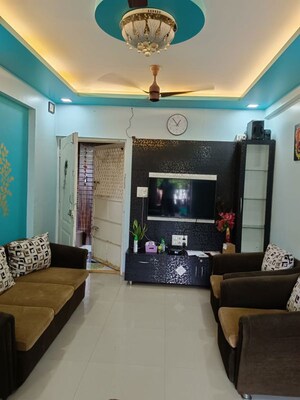 Living Room in 2 BHK Apartment at Aishwaryam Ventures, Pimpri Chinchwad Pcmc – for Rent