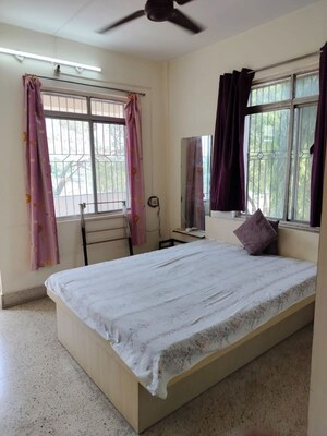Bedroom in 2 BHK Apartment at Atria Dhanashree Aangan, Undri – for Rent