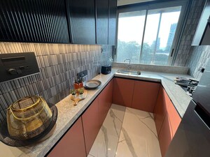 Kitchen in 3 BHK Apartment at Nutan Madhuban Apartment, Worli – for Sale
