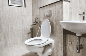 Bathroom in 2 BHK Apartment at Kolte Patil R10, Hinjewadi – for Rent