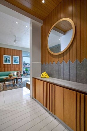 Corridor in 4 BHK Apartment at Serene Signatures, Bhayli – for Sale