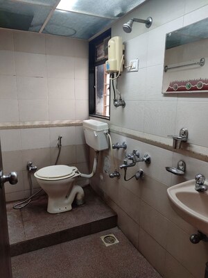 Bathroom in 2 BHK Apartment at Neha Heena Gaurav Jewels, Goregaon East – for Rent