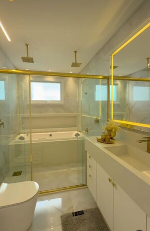 Bathroom in 2 BHK Apartment at Lodha The Park, Worli – for Sale