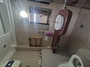 Bathroom in 3 BHK Builder Floor at Malviya Nagar – for Rent