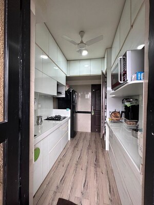 Kitchen in 2 BHK Apartment at Raheja Interface Heights, Malad West – for Sale
