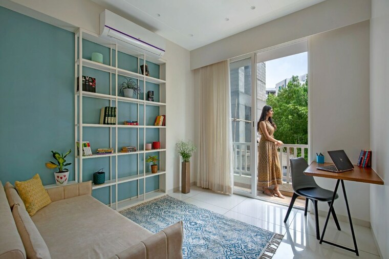 Study Room, serene-signatures 3 Bedroom 1119 Sq.Ft. Apartment In Bhayli Vadodara 10645222