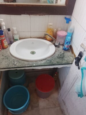 Bathroom in 2 BHK Builder Floor at Malviya Nagar – for Rent