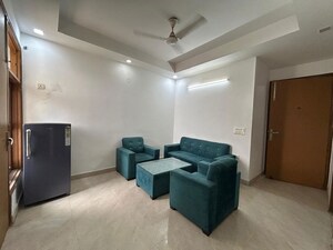 Living Room in 2 BHK Builder Floor at Freedom Fighters Enclave – for Rent