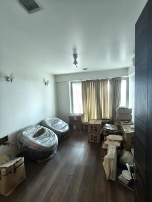 Living Room in 2 BHK Apartment at Raheja Atlantis, Lower Parel – for Sale