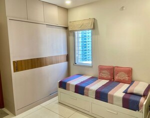 Living Room in 3 BHK Apartment at Aparna Sarovar Zenith, Nallagandla – for Rent