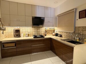 Kitchen in 3 BHK Apartment at Aparna Sarovar Zenith, Nallagandla – for Rent