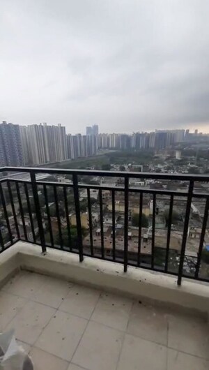 Balcony in 3 BHK Apartment at Saviour Green Arch, Tech Zone 4 Greater Noida – for Rent