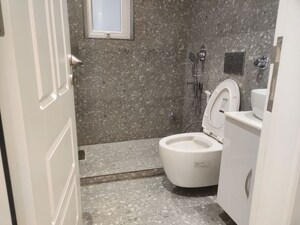 Bathroom in 4 BHK Builder Floor at Queens Plaza, Sector 43 – for Rent