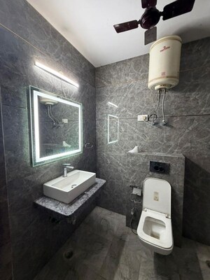 Bathroom in 3 BHK Builder Floor at Mayfield Garden – for Rent