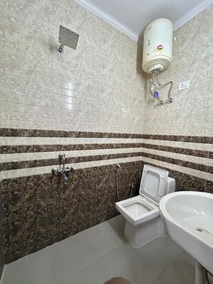Bathroom in 2 BHK Builder Floor at Freedom Fighters Enclave – for Rent