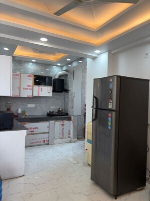 Kitchen in 2 BHK Apartment at SVP Gulmohur Garden, Raj Nagar Extension – for Rent