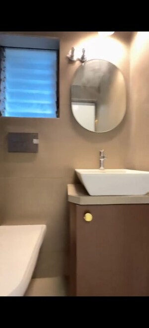 Bathroom in 1 BHK Apartment at Magic Meera Heights, Mira Road – for Sale