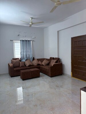 Living Room in 2 BHK Apartment at Ten Madhapur, Madhapur – for Rent