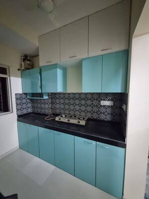 Kitchen in 1 BHK Apartment at Lodha Amara, Kolshet Road – for Rent