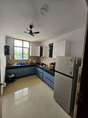 Kitchen in 3 BHK Builder Floor at Jan Pratinidhi Apartment, Sector 28 – for Rent