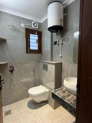 Bathroom in 1 BHK Builder Floor at Neb Sarai – for Rent