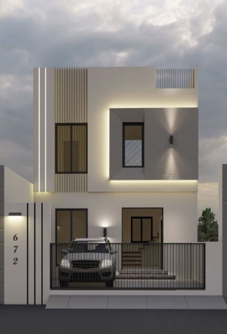 Exterior View, paharia 4 Bedroom 1600 Sq.Ft. Independent House In Paharia Varanasi 10645503
