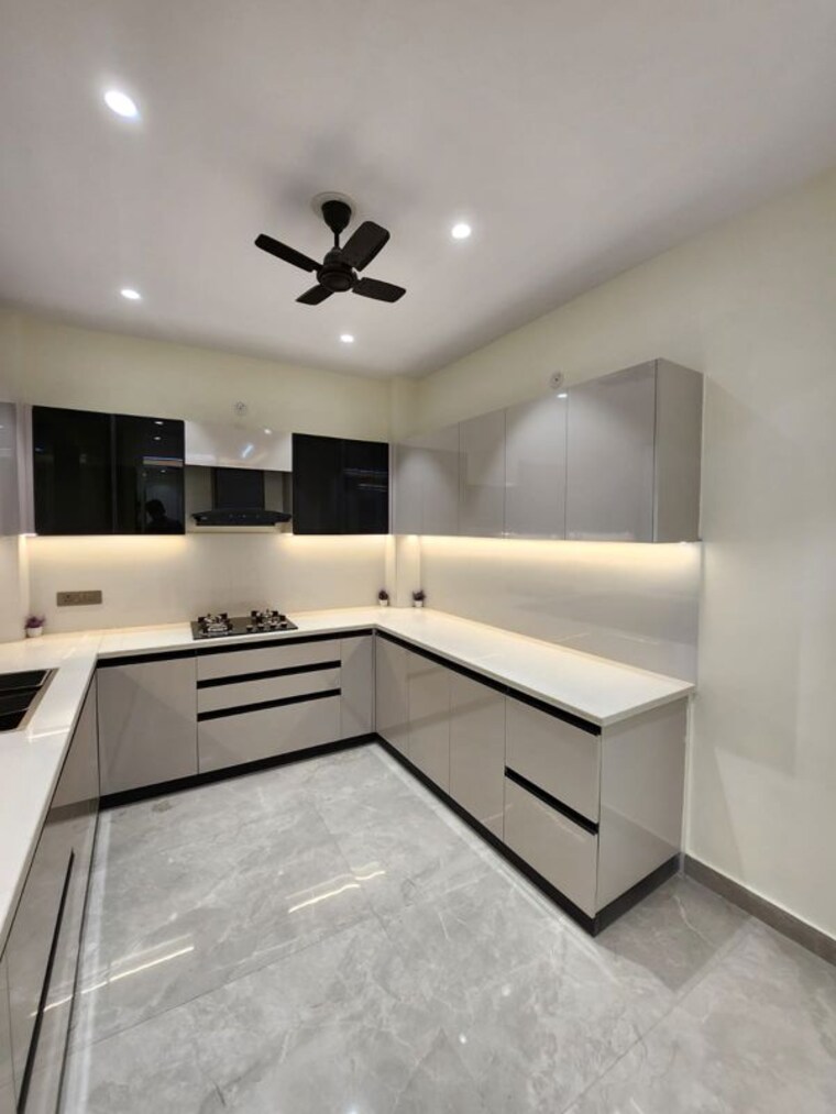 Kitchen, chattarpur 3 Bedroom 1250 Sq.Ft. Builder Floor In Chattarpur Delhi 10645516