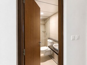 Staircase in 4 BHK Apartment at Prestige Waterford, Whitefield – for Rent