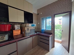 Kitchen in 3 BHK Apartment at New Town Action Area 1 – for Rent