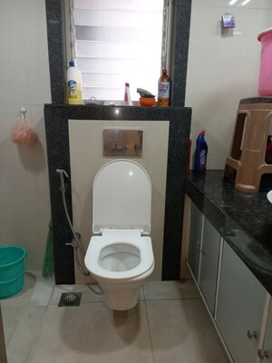 Bathroom in 3 BHK Apartment at Courtyard by Narang Realty and The Wadhwa Group, Pokhran Road No Two – for Sale