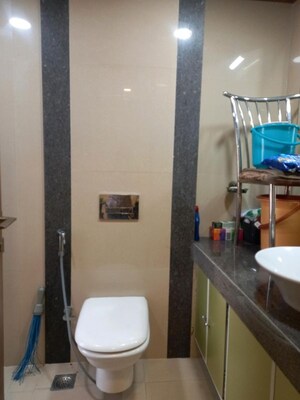 Attached Bathroom in 3 BHK Apartment at Courtyard by Narang Realty and The Wadhwa Group, Pokhran Road No Two – for Sale