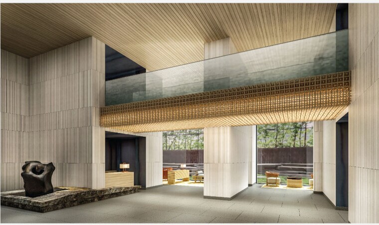 Living Room, krisumi-waterside-residences 2.5 Bedroom 2309 Sq.Ft. Apartment In Sector 36a Gurgaon 10645558