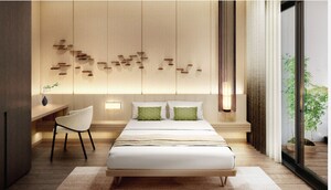 Bedroom in 2.5 BHK Apartment at Krisumi Waterside Residences, Sector 36a – for Sale