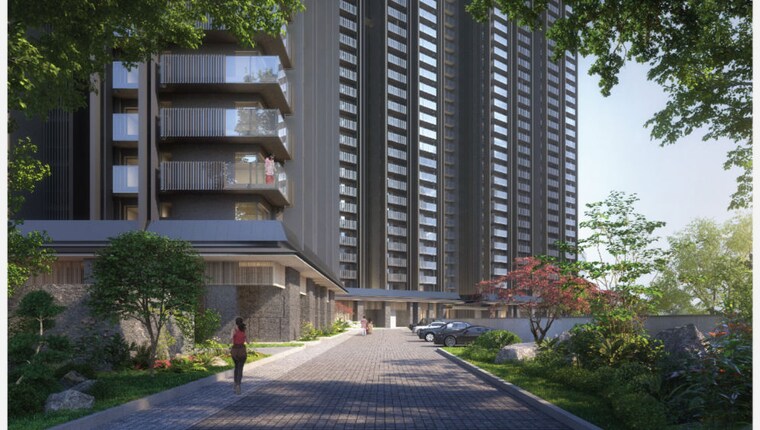 Exterior View, krisumi-waterside-residences 2.5 Bedroom 2309 Sq.Ft. Apartment In Sector 36a Gurgaon 10645558