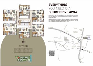 Master Plan in 3 BHK Apartment at Vasavi Atlantis, Narsingi – for Sale