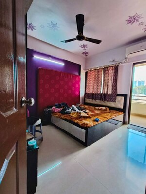 Bedroom in 2 BHK Apartment at Gulmohar Serene, Kharadi – for Rent