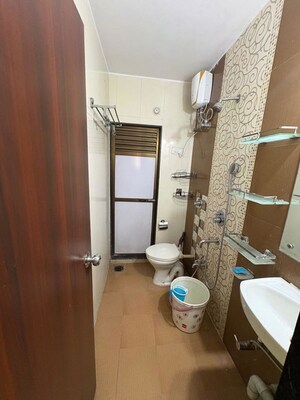 Bathroom in 2 BHK Apartment at Monarch Properties Luxuria, Kharghar – for Rent