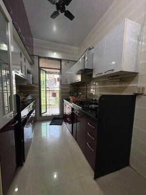 Kitchen in 2 BHK Apartment at Monarch Properties Luxuria, Kharghar – for Rent