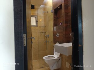 Bathroom in 3 BHK Apartment at Oberoi Springs, Andheri West – for Rent