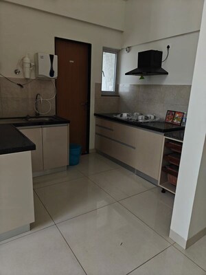 Kitchen in 2 BHK Apartment at Gera Planet Of Joy, Kharadi – for Rent