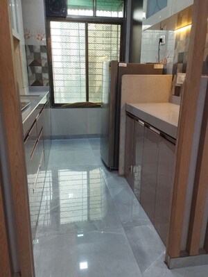 Kitchen in 2 BHK Apartment at Platinum Royal Residency, Kharghar Sector 10 – for Rent