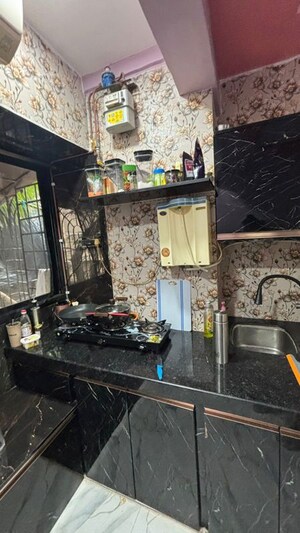 Kitchen in 1 RK Apartment at Sunshine Apartment Chandivali, Chandivali – for Rent
