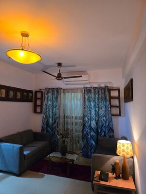Living Room in 1 BHK Apartment at Eco Residency Andheri, Andheri East – for Rent