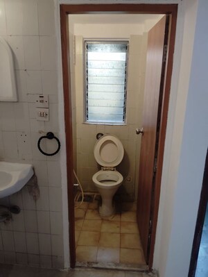 Bathroom in 2 BHK Apartment at Raheja Sunglow, Powai – for Rent