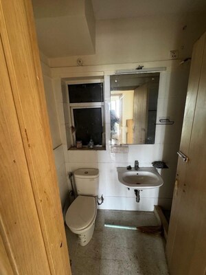 Bathroom in 3.5 BHK Apartment at DLF New Town Heights II, Sector 86 – for Rent